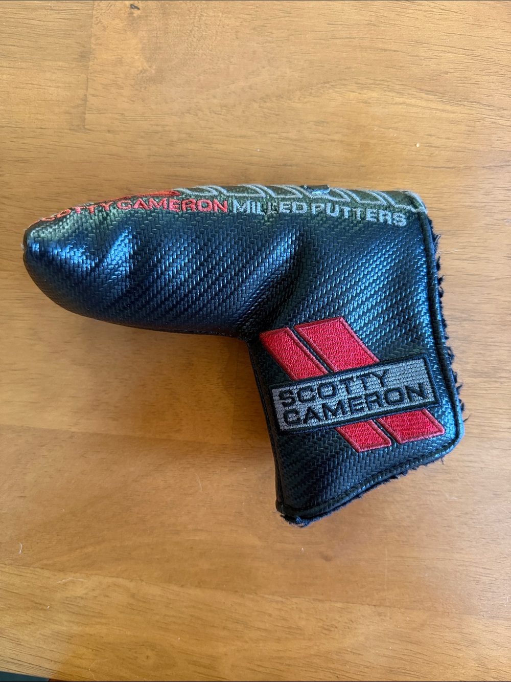 Scotty Cameron Black with Red Accent Putter Headcover